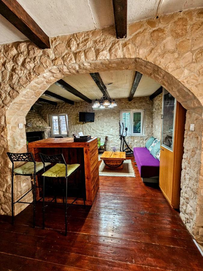 Dalmatia Rustica Comfortable One Bedroom+Fireplace Zadar Luaran gambar