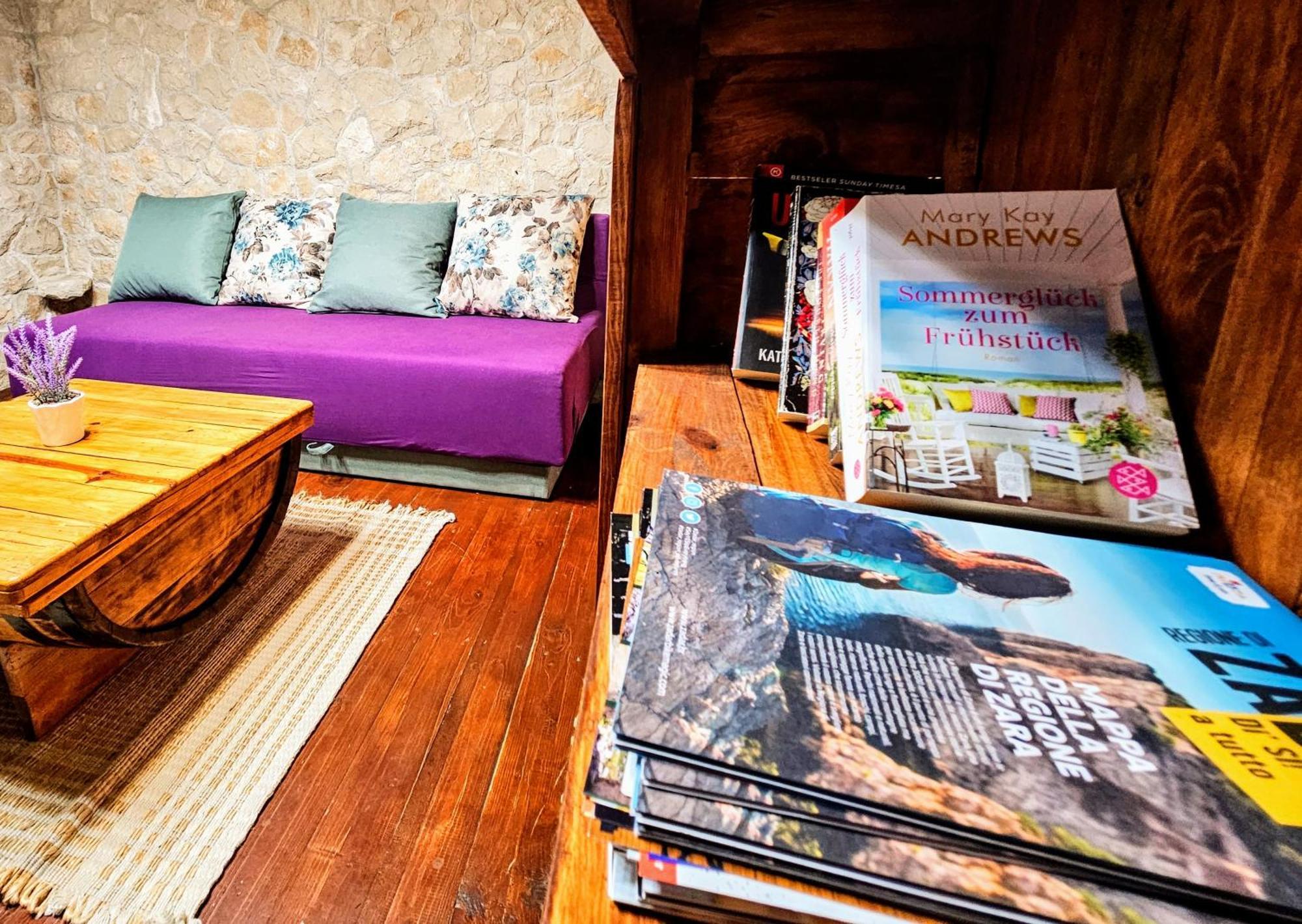 Dalmatia Rustica Comfortable One Bedroom+Fireplace Zadar Bilik gambar